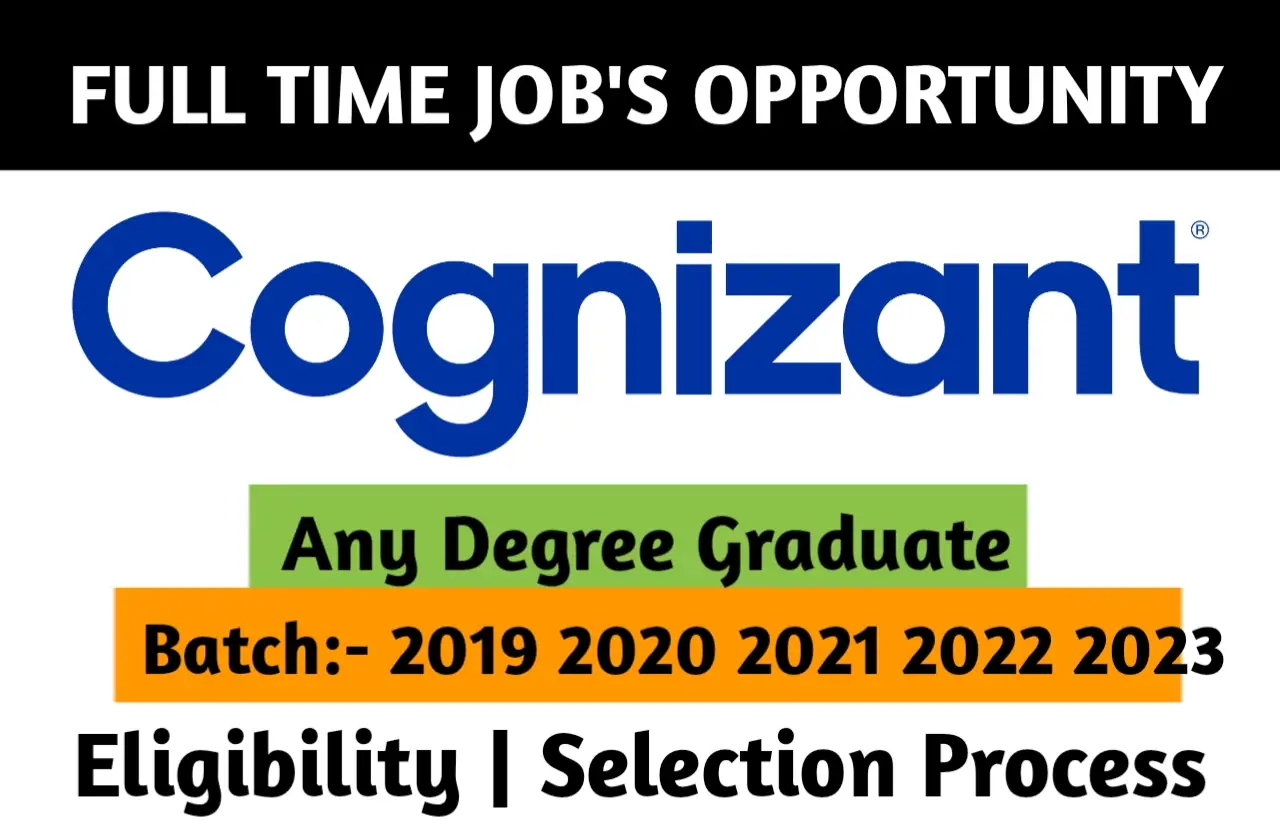 Cognizant Careers Off Campus Drive 2023