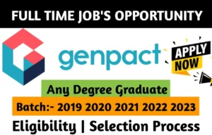 Genpact Recruitment Drive 2023