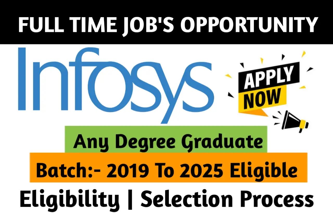 Infosys Hiring Fresher Drive 2023
