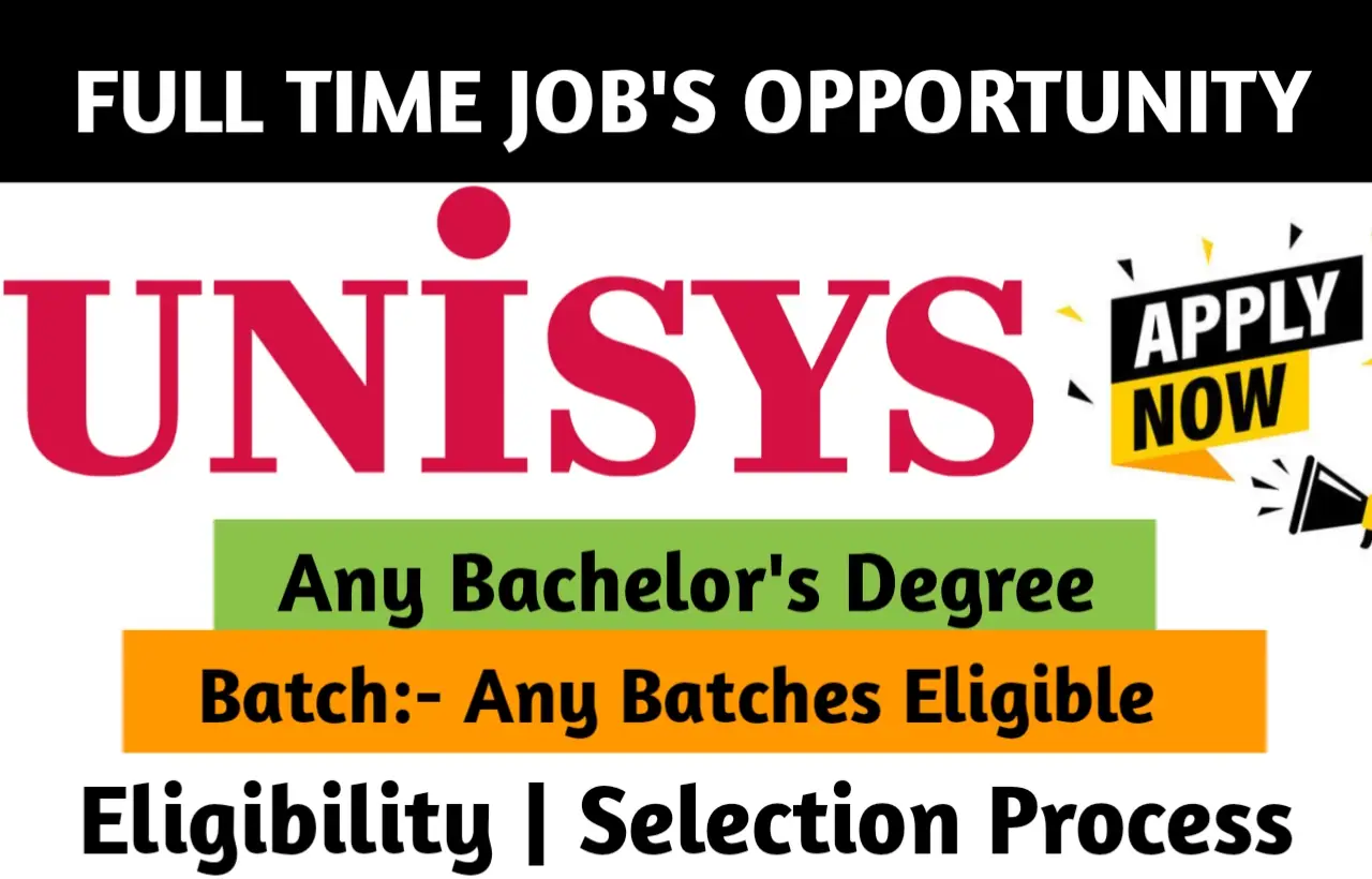 Unisys Recruitment Drive 2023