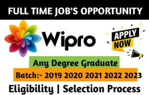 Wipro Hiring Campus Drive 2023