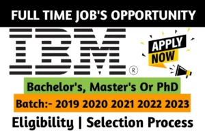 IBM Hiring Fresher Drive 2023