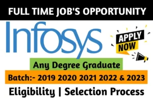 Infosys Hiring Freshers Drive