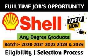 Shell Hiring Fresher Drive 2023