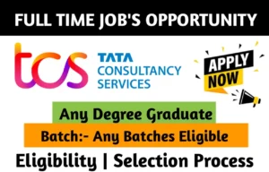 TCS Walk-In Interview For Fresher