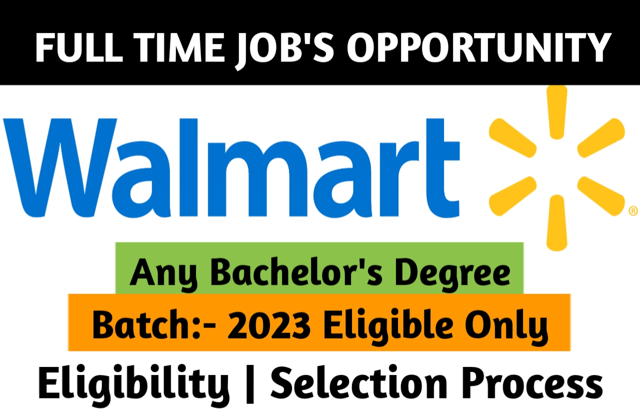 Walmart Recruitment Drive 2023