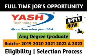 Yash Technologies Drive 2023