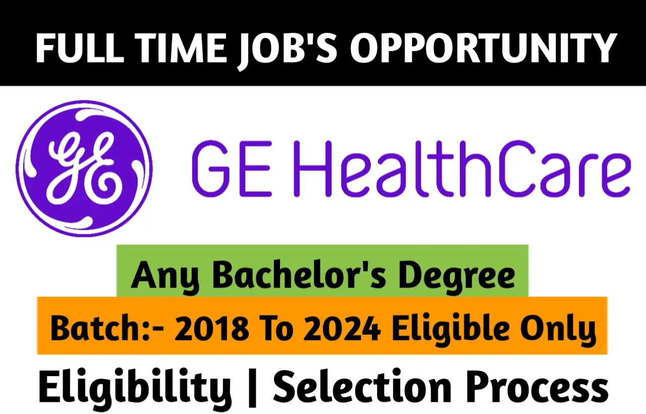 GE Healthcare Recruitment Drive 2023