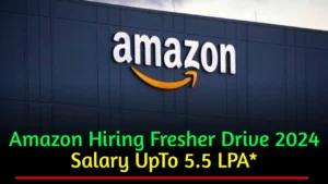 Amazon Off Campus Drive 2024