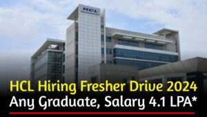 HCL Off Campus Drive 2024