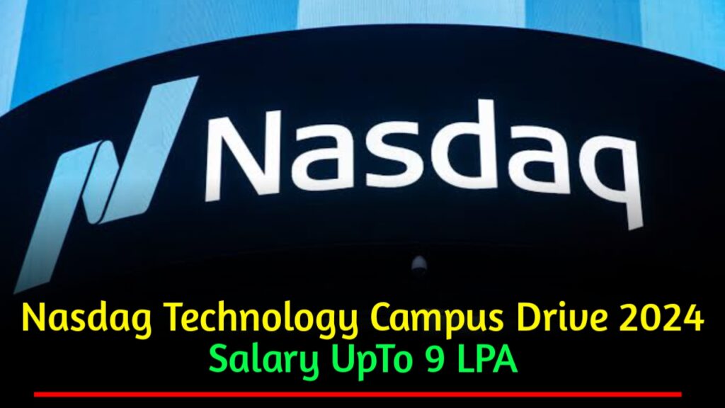 Nasdaq Technology Campus Program 2025 Job For Fresher