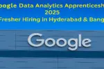 Google Data Analytics Apprenticeship 2025 | Fresher Hiring & Career Opportunities