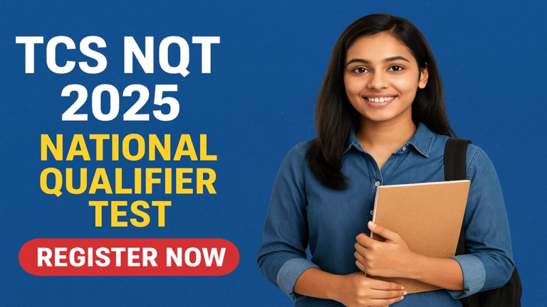 TCS NQT 2025 | Ultimate National Qualifier Test – Apply Now for Dream IT Jobs!