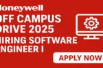 Honeywell Off Campus Drive 2025 | Exciting Opportunity for Software Engineer I Freshers