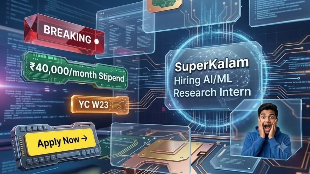 SuperKalam Internship 2026 | React Native, 25K-40K Stipend | Bengaluru or Remote